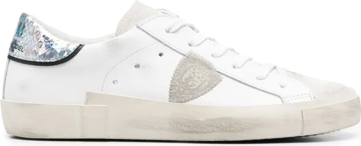 Prsx low-top leather sneakers