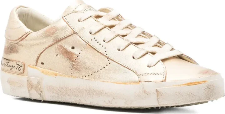 Prsx metallic leather sneakers - Image 2