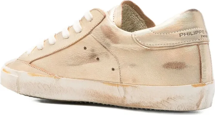 Prsx metallic leather sneakers - Image 3