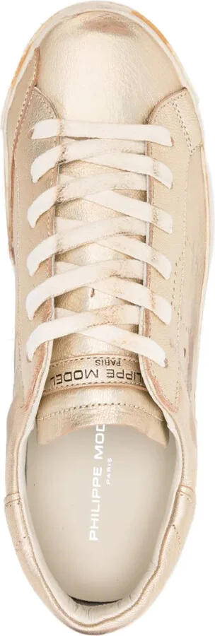 Prsx metallic leather sneakers - Image 4