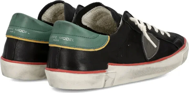 Prsx suede-panel low-top sneakers - Image 3