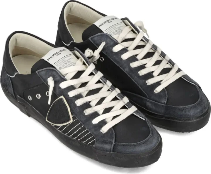 Prsx suede-panelled low-top sneakers - Image 2