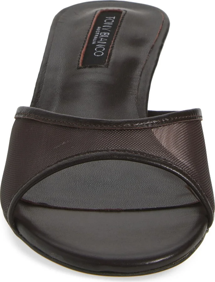 Pru Kitten Heel Slide Sandal - Image 4