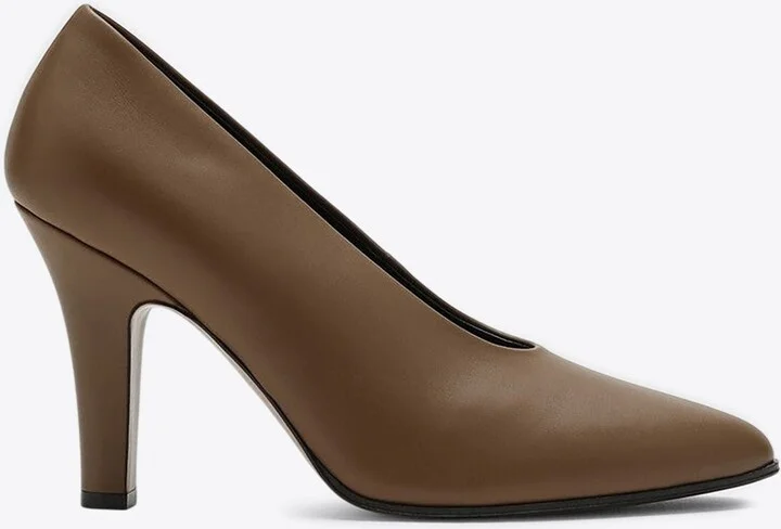 Prudens 90 Calf Leather Pumps