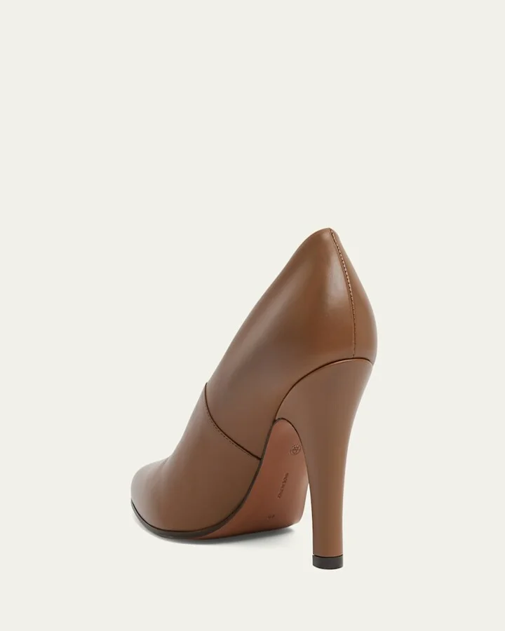 Prudens Leather Stiletto Pumps - Image 4