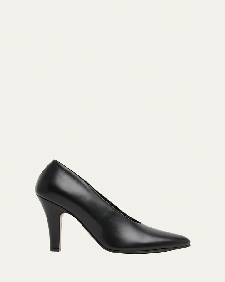 Prudens Leather Stiletto Pumps
