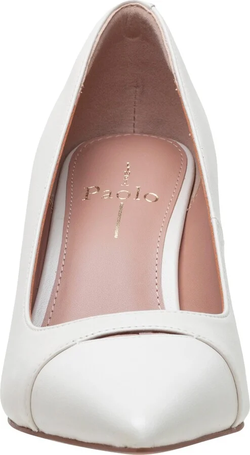 Prue Pointed Cap Toe Pump - Image 4