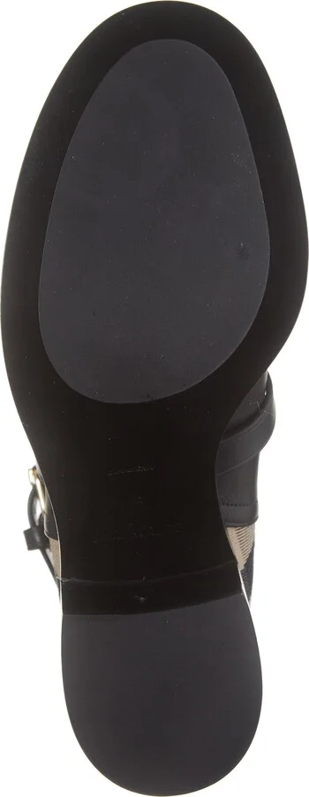 Pryle Check Block Heel Bootie - Image 4
