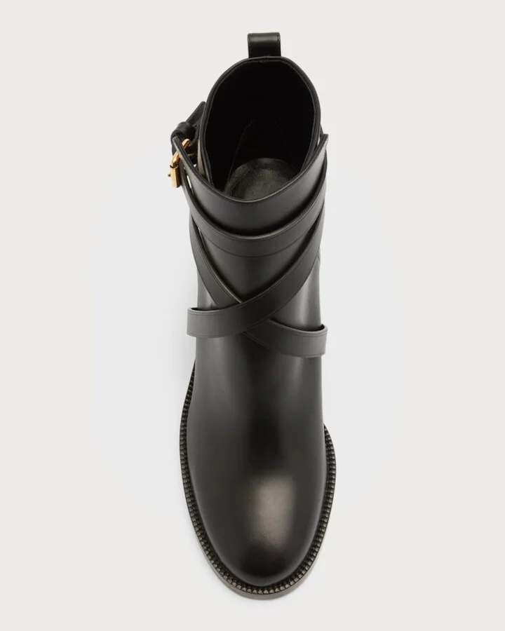 Pryle Equestrian Horse Check Ankle Booties - Image 9