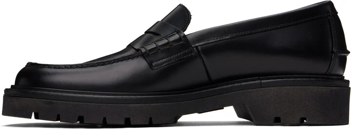 PS by Paul Smith Black Bolzano Loafers - Image 3