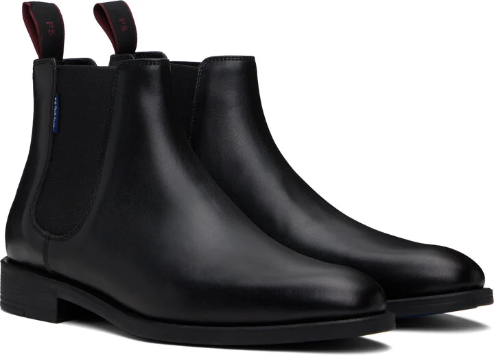 PS by Paul Smith Black Cedric Chelsea Boots - Image 4