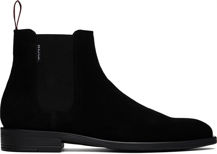 PS by Paul Smith Black Cedric Chelsea Boots