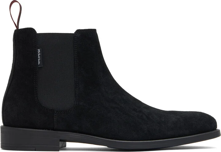PS by Paul Smith Black Cedric Chelsea Boots