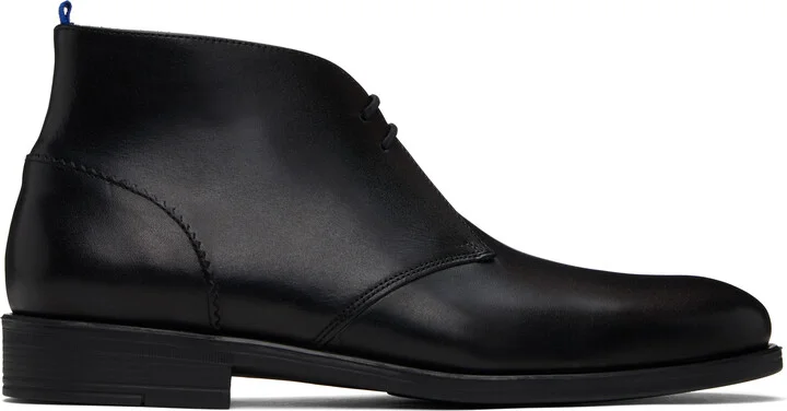 PS by Paul Smith Black Drummond Desert Boots