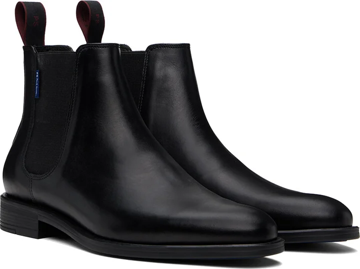 PS by Paul Smith Black Leather Cedric Boots - Image 4