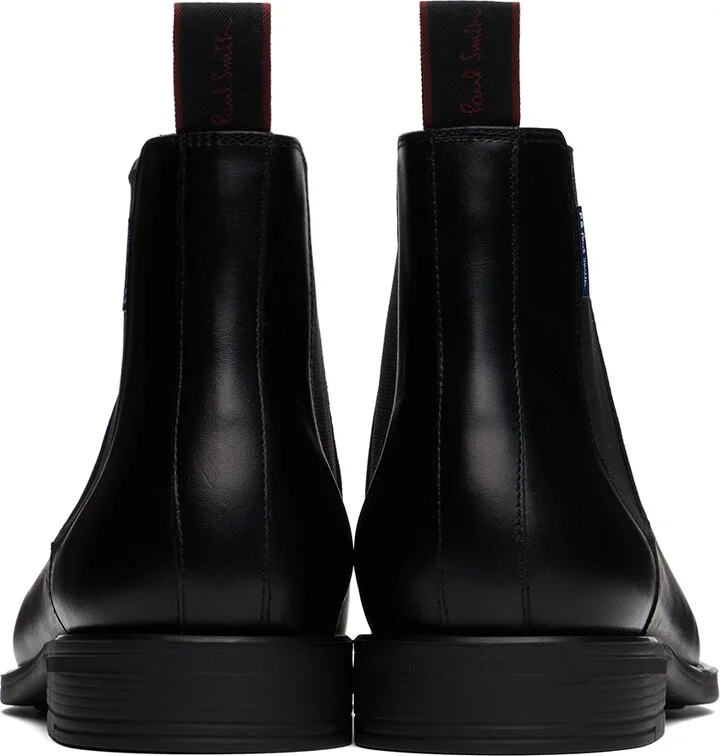 PS by Paul Smith Black Leather Cedric Boots - Image 2