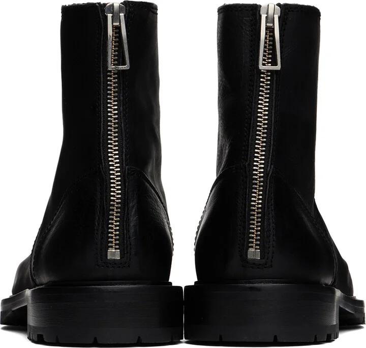 PS by Paul Smith Black Leather Falk Boots - Image 2