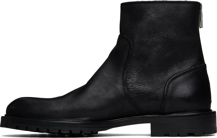 PS by Paul Smith Black Leather Falk Boots - Image 3