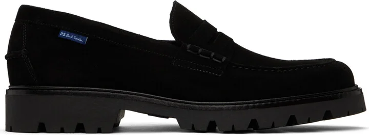 PS by Paul Smith Black Suede Bolzano Loafers