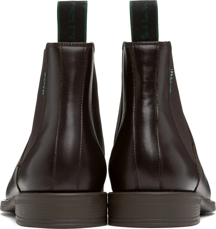 PS by Paul Smith Brown Cedric Chelsea Boots - Image 2