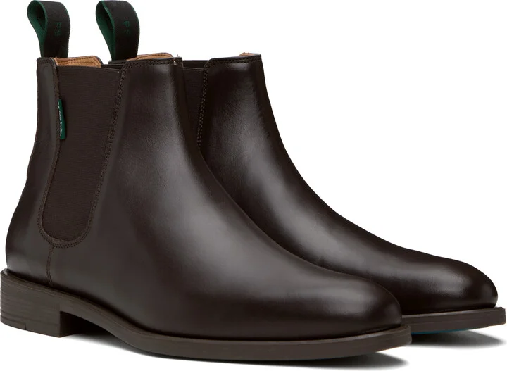 PS by Paul Smith Brown Cedric Chelsea Boots - Image 4