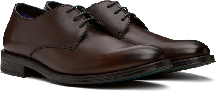 PS by Paul Smith Brown Leather George Derbys - Image 4