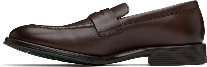 PS by Paul Smith Brown Leather Pierce Loafers - Image 3