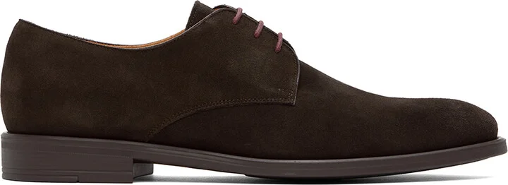 PS by Paul Smith Brown Suede Bayard Derbys