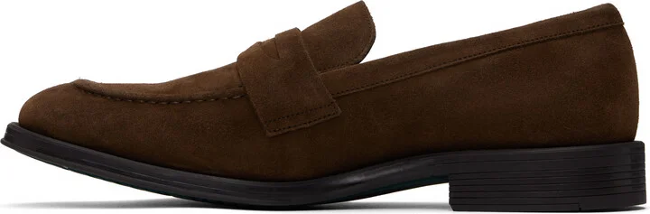 PS by Paul Smith Brown Suede Pierce Loafers - Image 3