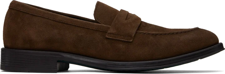 PS by Paul Smith Brown Suede Pierce Loafers