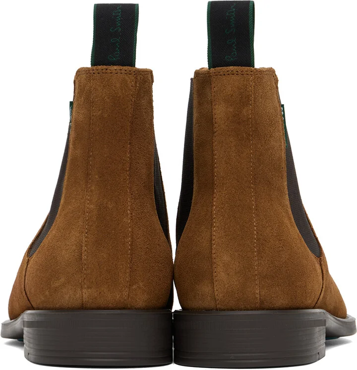 PS by Paul Smith Tan Cedric Chelsea Boots - Image 2