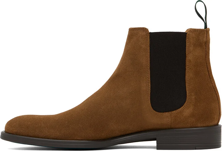 PS by Paul Smith Tan Cedric Chelsea Boots - Image 3