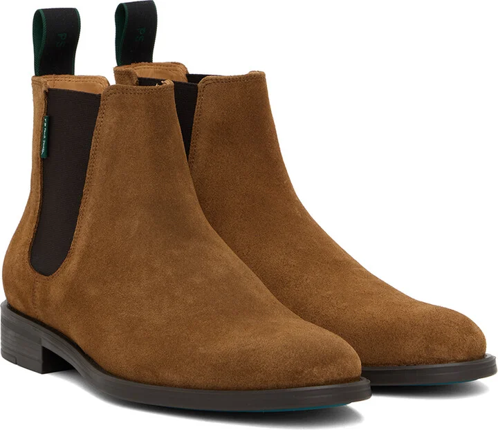 PS by Paul Smith Tan Cedric Chelsea Boots - Image 4