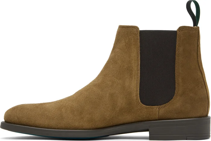 PS by Paul Smith Tan Cedric Chelsea Boots - Image 3