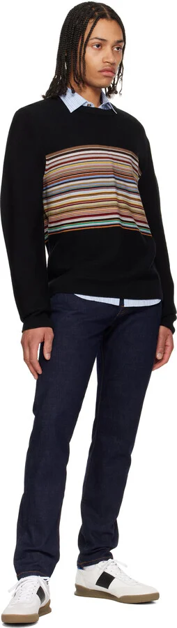 PS by Paul Smith White & Black Leather Dover Sneakers - Image 5