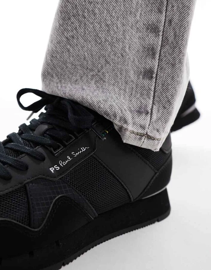 PS Paul Smith brandon sneakers in black - Image 4