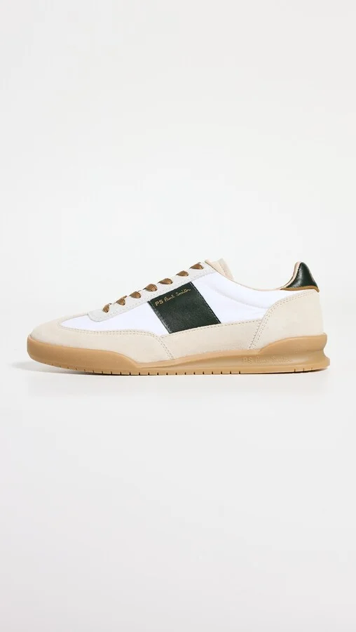 PS Paul Smith Dover White Green Tab Shoes - Image 3