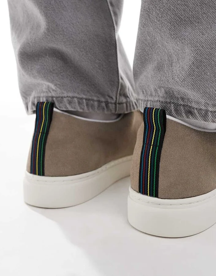 PS Paul Smith lee suede sneakers in beige - Image 4