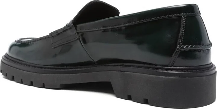 Ps Paul Smith Mens Shoe Bolzano Dark Green Shoes - Image 3