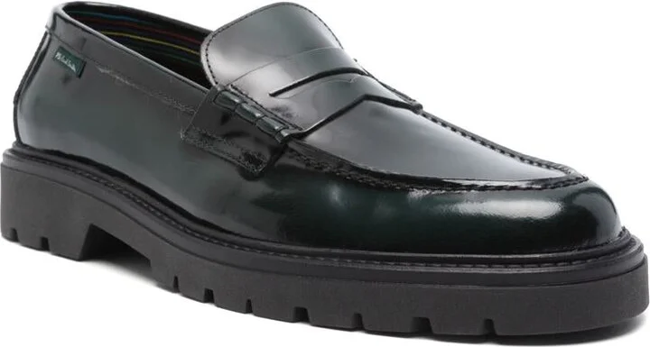 Ps Paul Smith Mens Shoe Bolzano Dark Green Shoes - Image 4