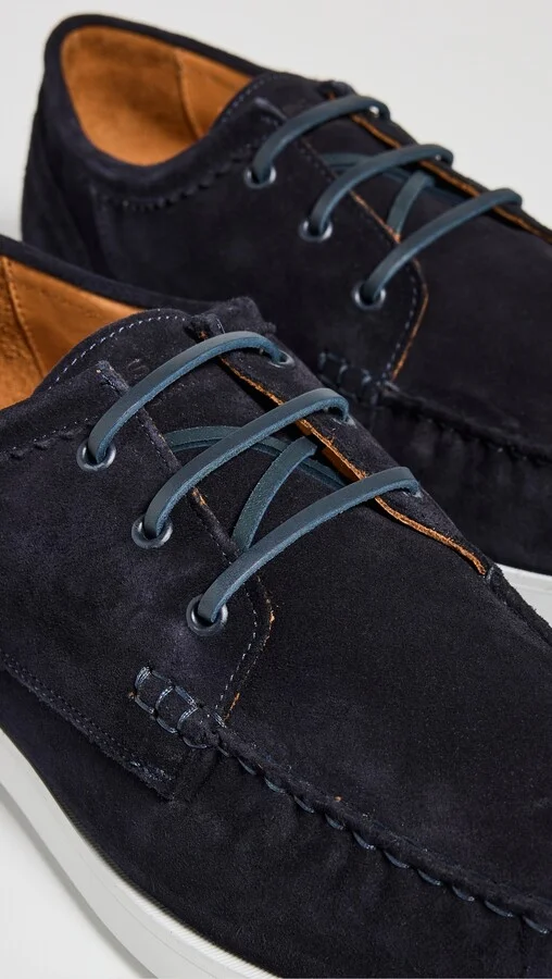 PS Paul Smith Pebble Navy Shoes - Image 6
