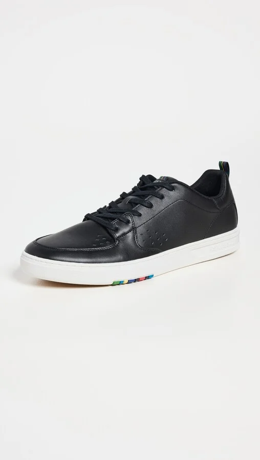 PS Paul Smith Ps Paul Smith Shoes Cosmo Black White Sole - Image 5