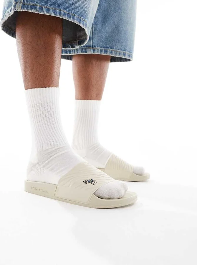 PS Paul Smith slides in beige