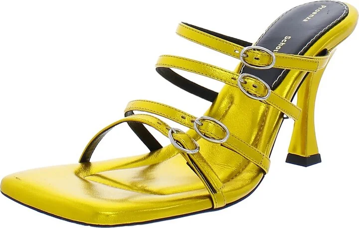 PS40062A Womens Open Toe Strappy Strappy Sandals