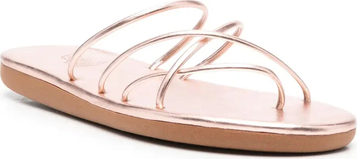 Pu slip-on leather sandals - Image 2