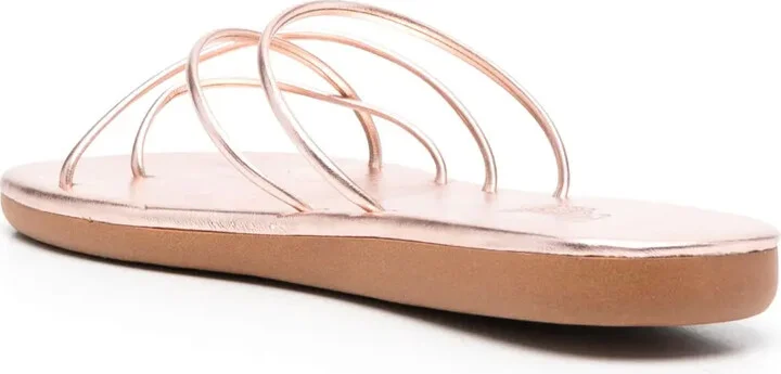 Pu slip-on leather sandals - Image 3