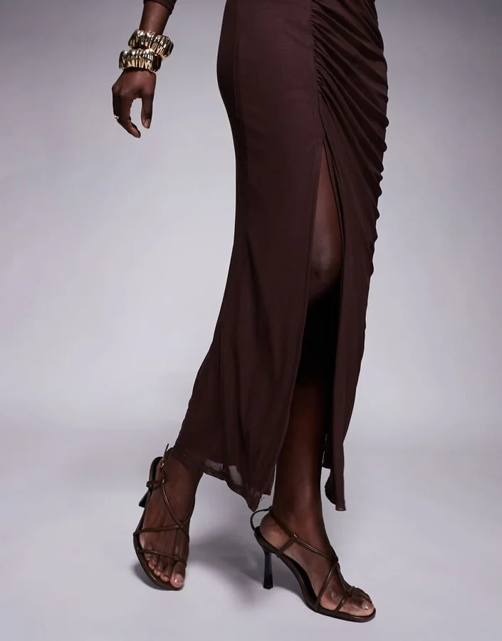Public Desire Marie strappy mid heeled sandals - Image 2