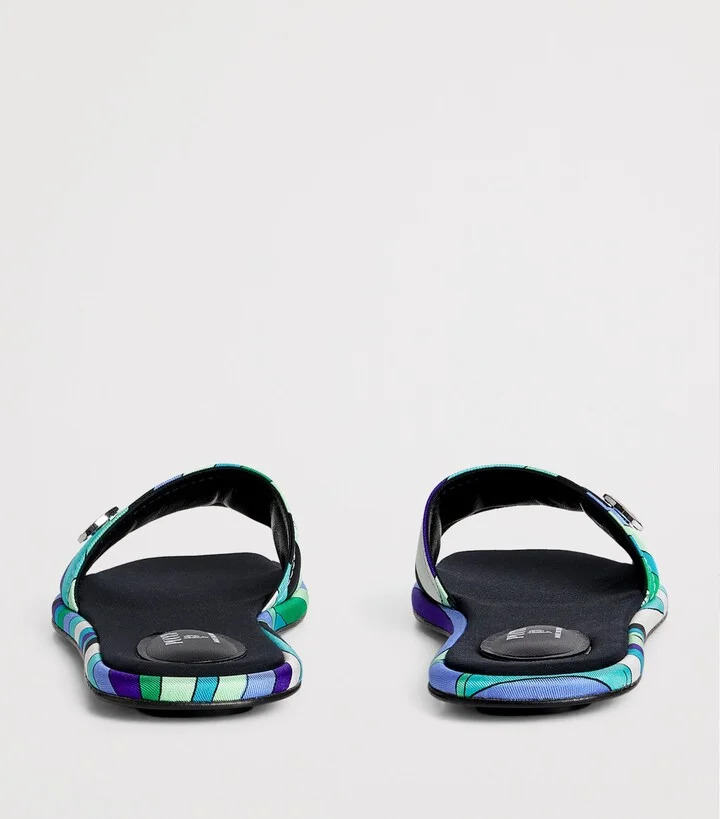 Pucci Silk Printed Yummy Slides - Image 4