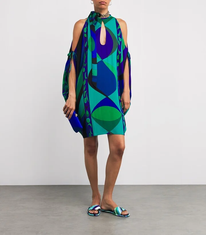 Pucci Silk Printed Yummy Slides - Image 5