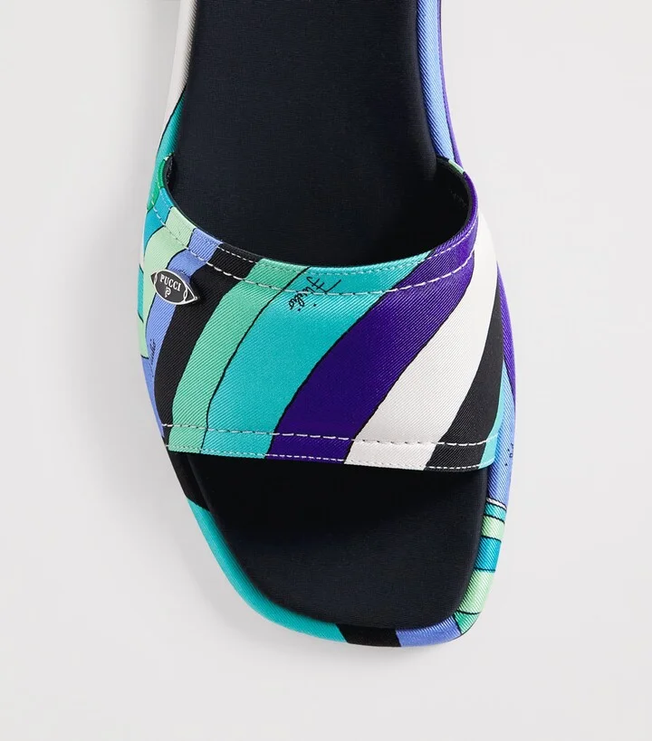 Pucci Silk Printed Yummy Slides - Image 6